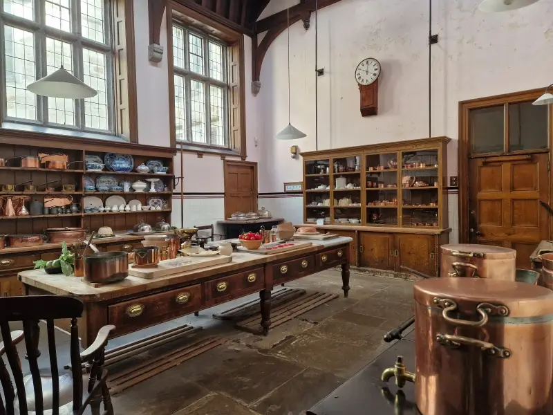 Lanhydrock House - the quintessential country house kitchen