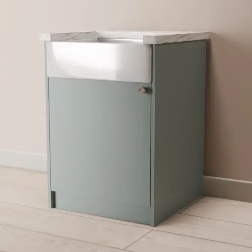 Single Butler Sink Cabinet