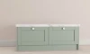 Double Drawer Bench Cabinet