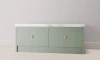 Double Drawer Bench Cabinet