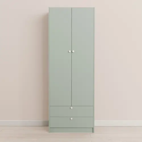 Double Wardrobe with 2 Drawers