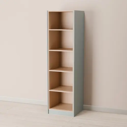 Single Open Shelf Tall Cabinet