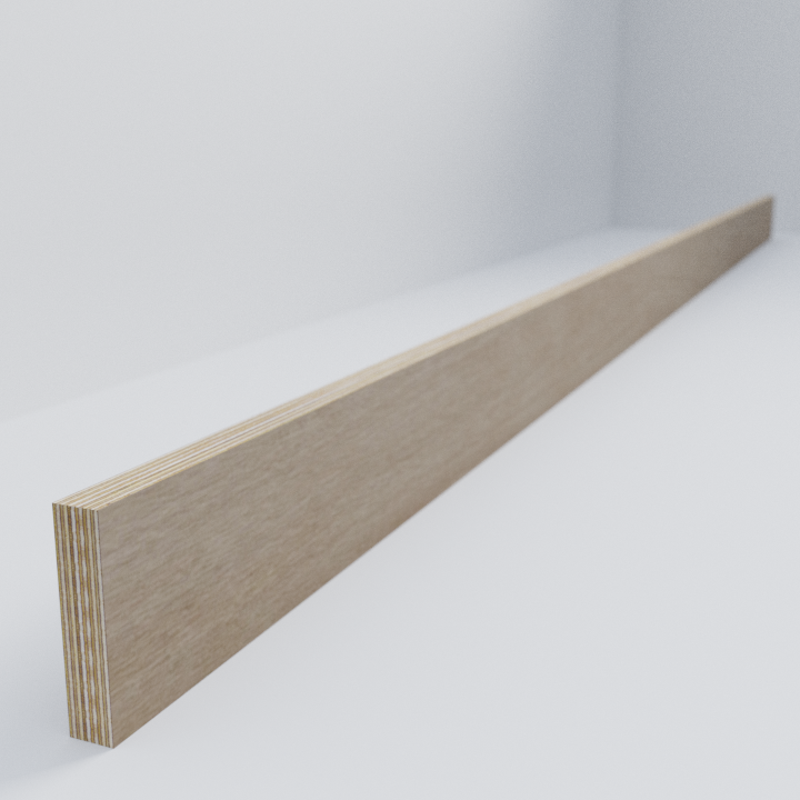 Birch Ply Scandi Plinth