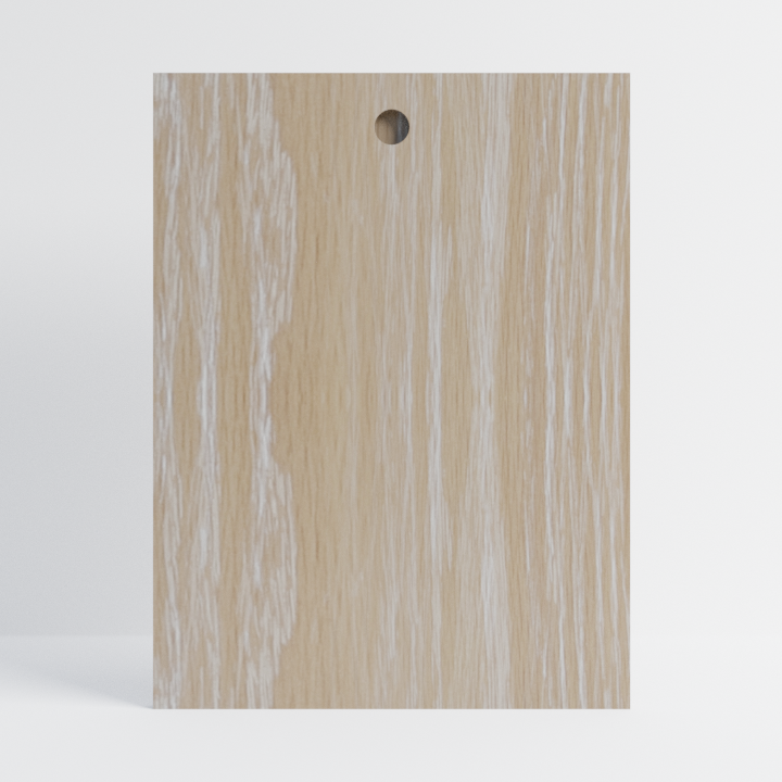 Brushed Limed Grain Oak Ladbroke Front