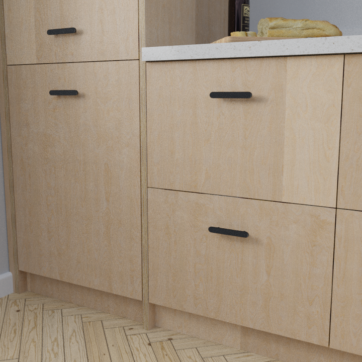 Birch Ply Scandi Front