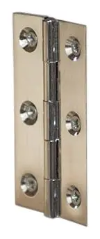 Polished Chrome Hinge Plate