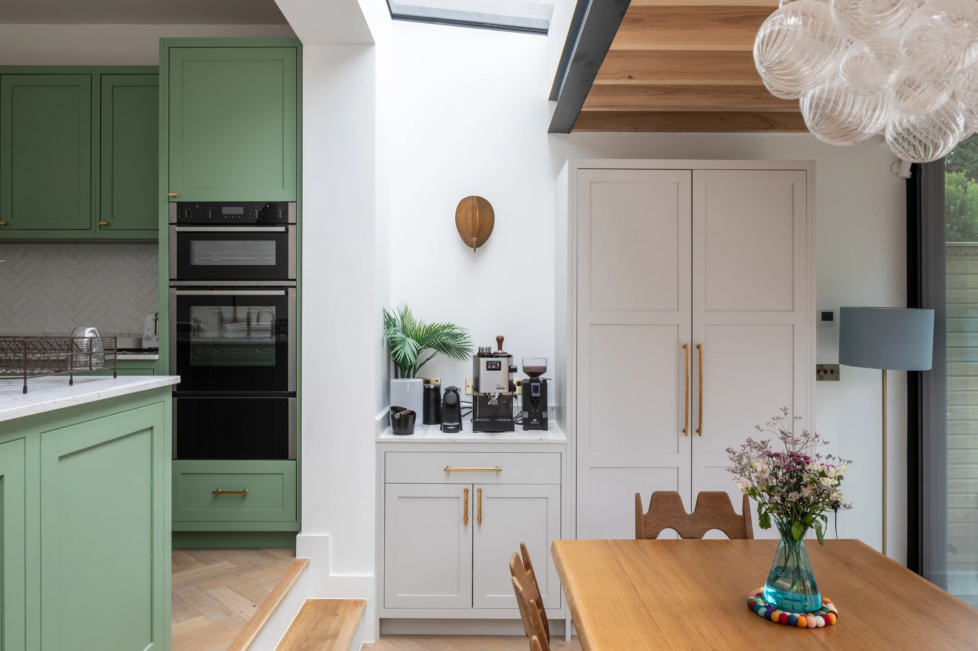 West Hampstead kitchen featuring a modern design with sleek cabinetry and a spacious layout