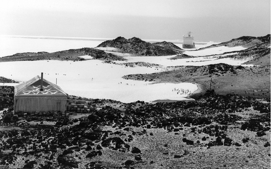 Shackleton's hut in the Cape Royds,